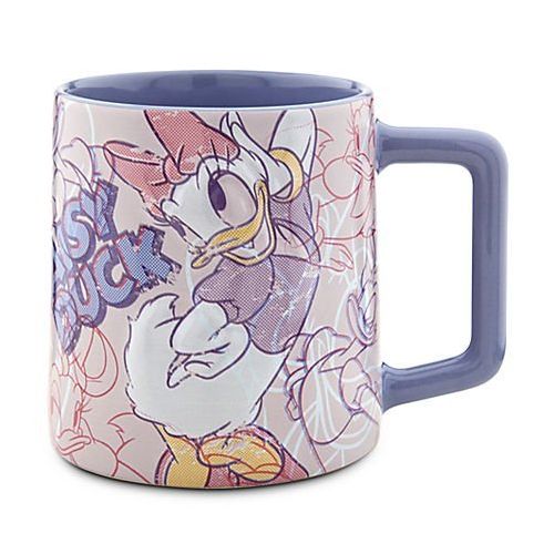 디즈니 Officially Licensed Disney Daisy Duck Coffee Mug Crazy Over Daisy Featuring Genuine Vintage Walt Disney Animation Art