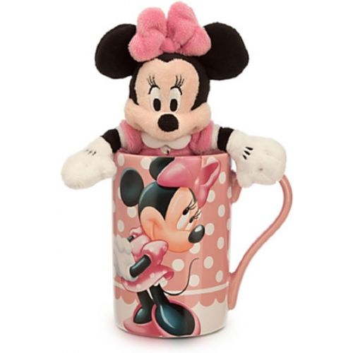 디즈니 Disney Store Minnie Mouse Coffee Cup Mug Plush Toy Ceramic New 2014