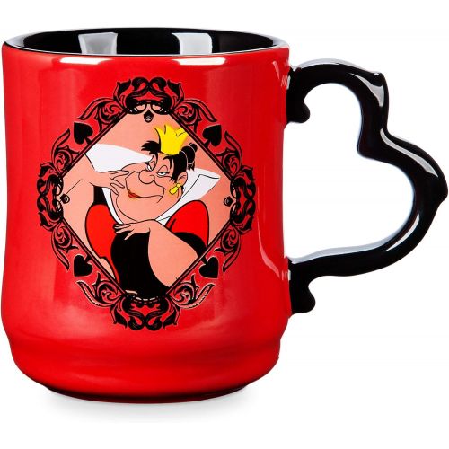 디즈니 Disney Queen of Hearts Mug - Alice in Wonderland - Disney Villains