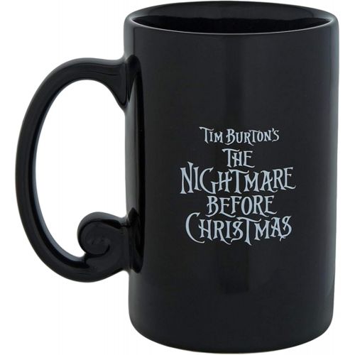 디즈니 Disney Parks Nightmare Before Christmas Jack Sally Romantic Ceramic Mug 12 ounce Halloween