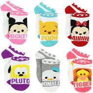 Disney Tsum Tsum Girls Womens 6 pack Socks (Big Kid/Teen/Adult)