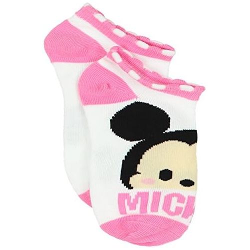 디즈니 Disney Tsum Tsum Girls Womens 6 pack Socks (Big Kid/Teen/Adult)