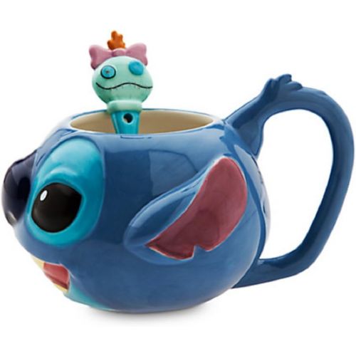 디즈니 Disney Store Stitch Coffee Mug and Spoon Set 2015