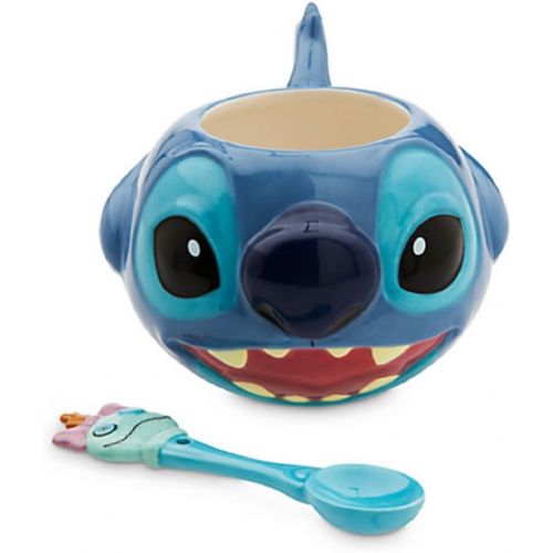 디즈니 Disney Store Stitch Coffee Mug and Spoon Set 2015