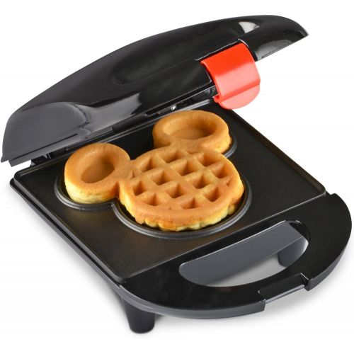 디즈니 [아마존베스트]Disney DCM-9 Mickey Mini Waffle Maker, Black