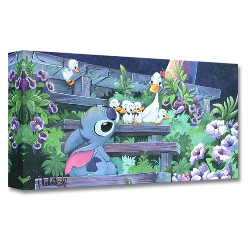 디즈니 Disney Stitch Family Blossoms Gicle by Michelle St. Laurent