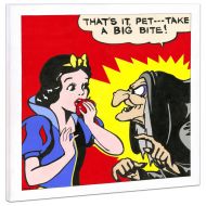 Disney Snow White Respect Your Elders Giclee on Canvas by Tennessee Loveless