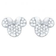 Disney Minnie Mouse Icon Stud Earrings by CRISLU