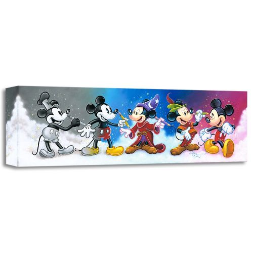 디즈니 Disney Mickeys Creative Journey Gicle on Canvas by Tim Rogerson