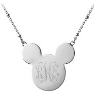 Disney Mickey Mouse Monogram Necklace - Rebecca Hook - Personalizable