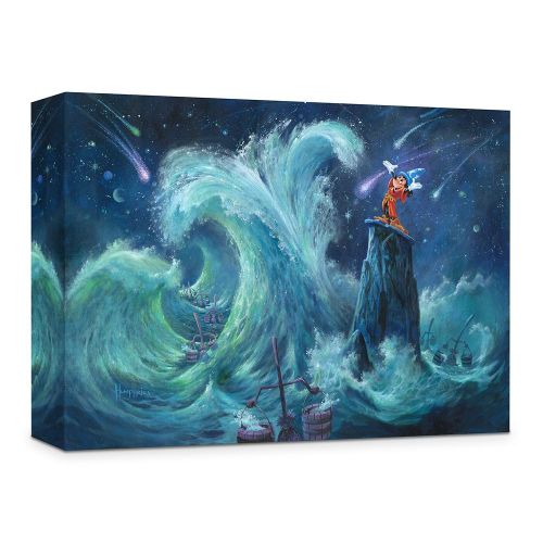 디즈니 Disney Mickey Creates the Magic Giclee on Canvas by Michael Humphries