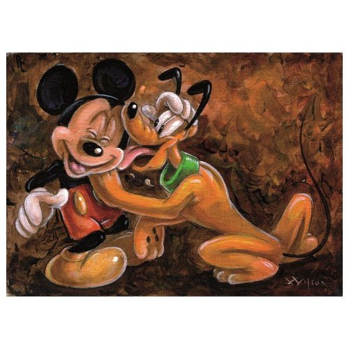 디즈니 Disney Mickey and Pluto Gicle by Darren Wilson