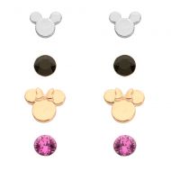 Disney Mickey and Minnie Mouse Earring Set