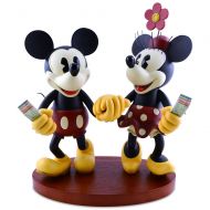Disney Pie-Eyed Minnie and Mickey Mouse Figure