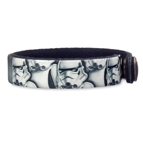 디즈니 Disney Stormtrooper Leather Bracelet - Star Wars - Personalizable