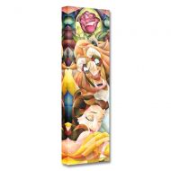 Disney Beauty and the Beast True Loves Embrace Gicle on Canvas by Tom Matousek