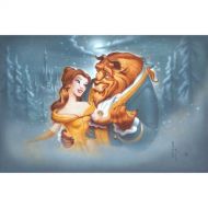 Disney Beauty and the Beast Evening Waltz Giclee by Noah