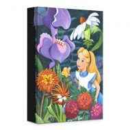 Disney A Conversation with Flowers Gicle on Canvas by Michelle St.Laurent