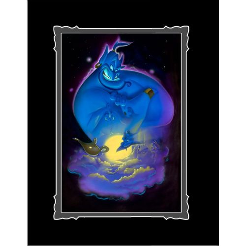 디즈니 Disney Aladdin Your Wish is My Command Deluxe Print by Noah