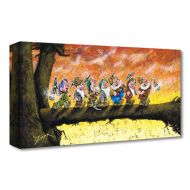 Disney Snow White and the Seven Dwarfs Back To Home We Go Giclee on Canvas by Trevor Mezak