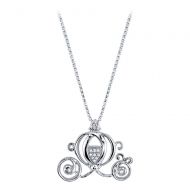 Disney Cinderella Coach Diamond Necklace