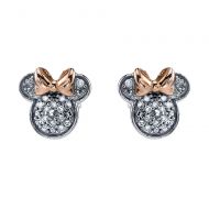 Disney Minnie Mouse Icon Diamond Earrings