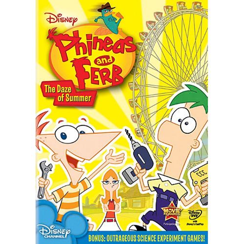 디즈니 Disney Phineas and Ferb: The Daze of Summer DVD