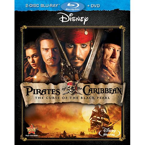디즈니 Disney Pirates of the Caribbean: The Curse of the Black Pearl - 2-Disc Combo Pack
