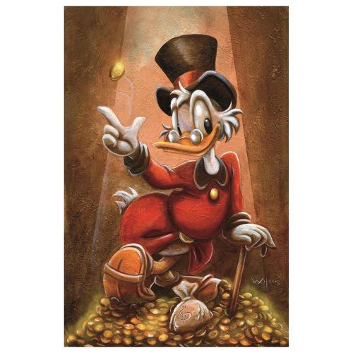 디즈니 Disney Scrooge McDuck Giclee by Darren Wilson