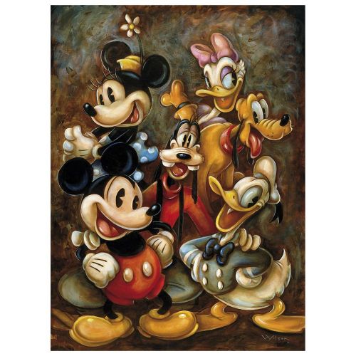 디즈니 Disney Mickey Mouse and Friends Giclee by Darren Wilson