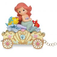 Disney Ariel Make a Splash on Your Birthday Fourth Birthday Figurine by Precious Moments