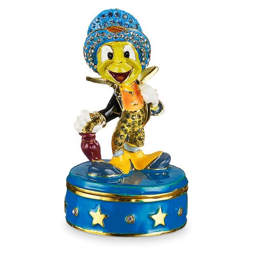 디즈니 Disney Jiminy Cricket Trinket Box by Arribas Brothers