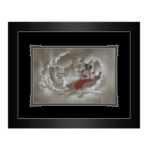 디즈니 Disney Yeti-Or-Not Framed Deluxe Print by Noah