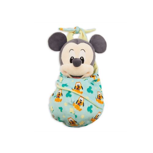 디즈니 Mickey Mouse Plush in Pouch - Disney Babies - Small