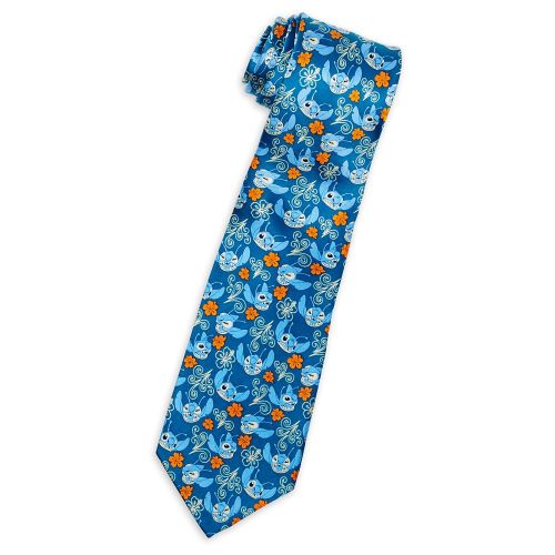 디즈니 Disney Stitch Silk Tie for Adults