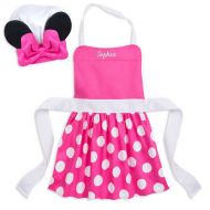 Minnie Mouse Chefs Hat and Apron Set for Kids - Disney Eats - Personalizable
