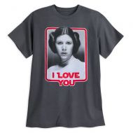 Disney Princess Leia I Love You Couples T-Shirt for Women
