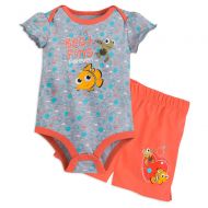 Disney Finding Nemo Cuddly Bodysuit and Shorts Set for Baby