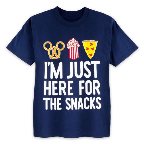 디즈니 Disney Parks Here For The Snacks T-Shirt for Kids