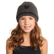 Disney Mickey Mouse Beanie for Kids by Barefoot Dreams - Carbon