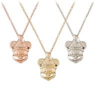 Disney Diamond Sorcerer Mickey Mouse Necklace - 14K