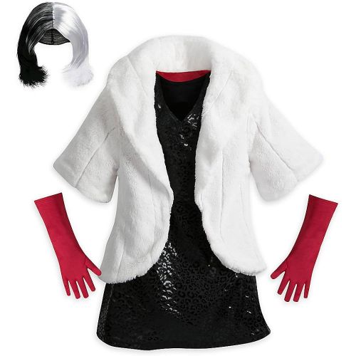 디즈니 할로윈 용품Disney Cruella De Vil Costume for Kids Size 5/6