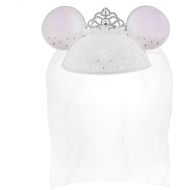 할로윈 용품Disney Parks Exclusive Mickey Minnie Bride Ears Hat Veil