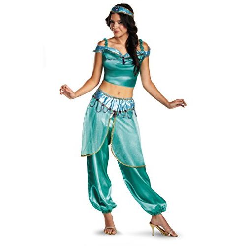 디즈니 할로윈 용품Disguise Womens Disney Aladdin Jasmine Deluxe Costume