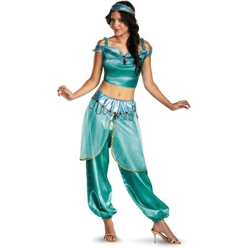 디즈니 할로윈 용품Disguise Womens Disney Aladdin Jasmine Deluxe Costume