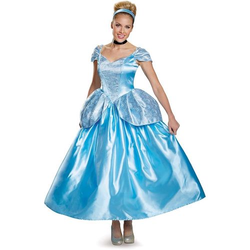디즈니 할로윈 용품Disney Disguise Womens Cinderella Prestige Adult Costume, Blue, Small