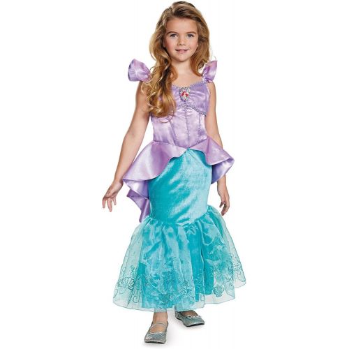 디즈니 할로윈 용품Disney Storybook Ariel Prestige Costume - Medium (7-8)