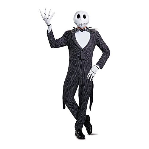 디즈니 할로윈 용품Disney Mens Jack Skellington Prestige Adult Costume