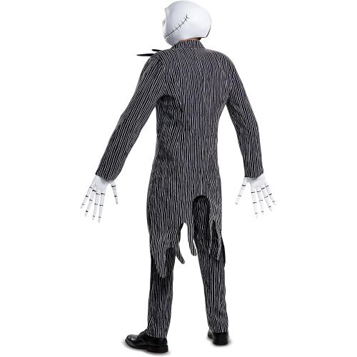 디즈니 할로윈 용품Disney Mens Jack Skellington Prestige Adult Costume