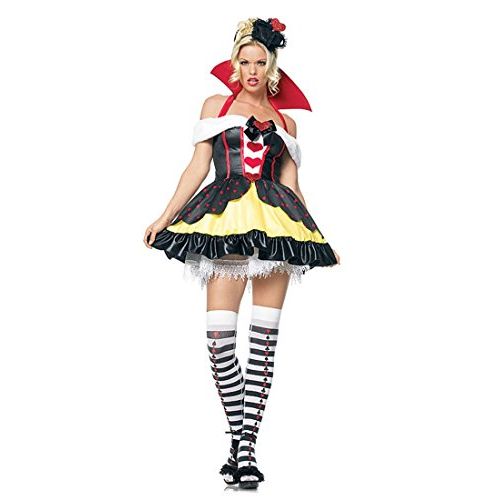 디즈니 할로윈 용품Disney Leg Ave Womens Queen of Hearts Costume